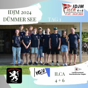 Read more about the article 127 Boote der ILCA mit jungen Seglern am Start