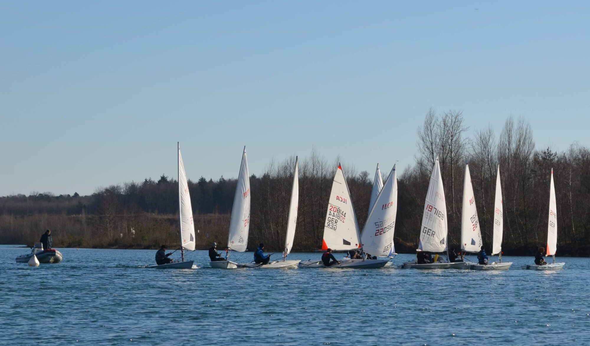 Read more about the article Winter Training der ILCAs in Langen