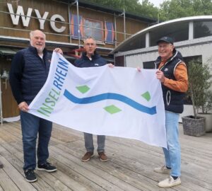 Mehr über den Artikel erfahren Inselrhein-Flagge wird Sympathieträger